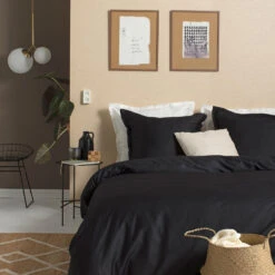 Cinderella Dekbedovertrek Satijn - 260x200/220 Cm - Zwart 6 Cinderella Dekbedovertrek Satijn - 260x200/220 Cm - Zwart -Knusse Nacht 1000030674 0101