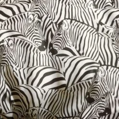 De Witte Lietaer Dekbedovertrek Zebra - 200 X 200/220 Cm - Katoen Satijn 7 De Witte Lietaer Dekbedovertrek Zebra - 200 X 200/220 Cm - Katoen Satijn -Knusse Nacht 1000031349 0101
