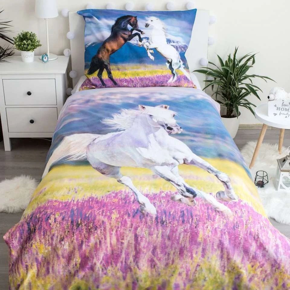 Animal Pictures Dekbedovertrek Paard - 140 X 200 Cm - Katoen 5 Animal Pictures Dekbedovertrek Paard - 140 X 200 Cm - Katoen - Afbeelding 3