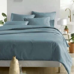 De Witte Lietaer Dekbedovertrek Katoen Satijn Olivia - 240 X 220 Cm - Groen -Knusse Nacht 1000032001 0101