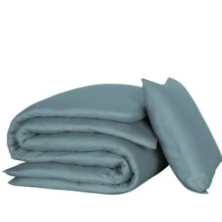 De Witte Lietaer Dekbedovertrek Katoen Satijn Olivia - 140 X 200/220 Cm - Groen -Knusse Nacht 1000032019 0103