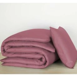 De Witte Lietaer Dekbedovertrek Katoen Satijn Olivia - 140 X 200/220 Cm - Roze -Knusse Nacht 1000032049 0103