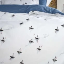 De Witte Lietaer Dekbedovertrek Hiroshi - 240 X 220 Cm - Katoen Perkal -Knusse Nacht 1000032096 0103