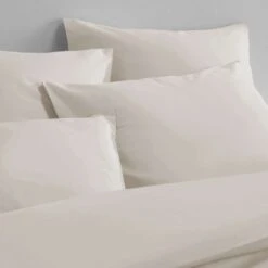 De Witte Lietaer Dekbedovertrek Katoen Satijn Olivia - 260 X 240 Cm - Beige -Knusse Nacht 1000032113 0103