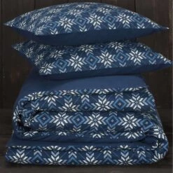 De Witte Lietaer Dekbedovertrek Anzor - 260 X 240 Cm - Katoen Flanel -Knusse Nacht 1000032153 0103