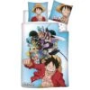 One Piece Dekbedovertrek Luffy - Eenpersoons - 140 X 200 Cm - Polyester -Knusse Nacht 1000033041