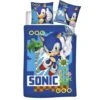 Sonic Dekbedovertrek Hedgehog - Eenpersoons - 140 X 200 Cm - Polyester -Knusse Nacht 1000033042
