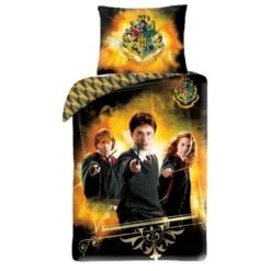 Harry Potter Dekbedovertrek Leviosa - Eenpersoons - 140 X 200 Cm - Katoen