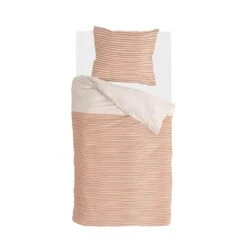 Walra - Dekbedovertrek Remade Blurred Feelings - 140x220 Cm - Terra