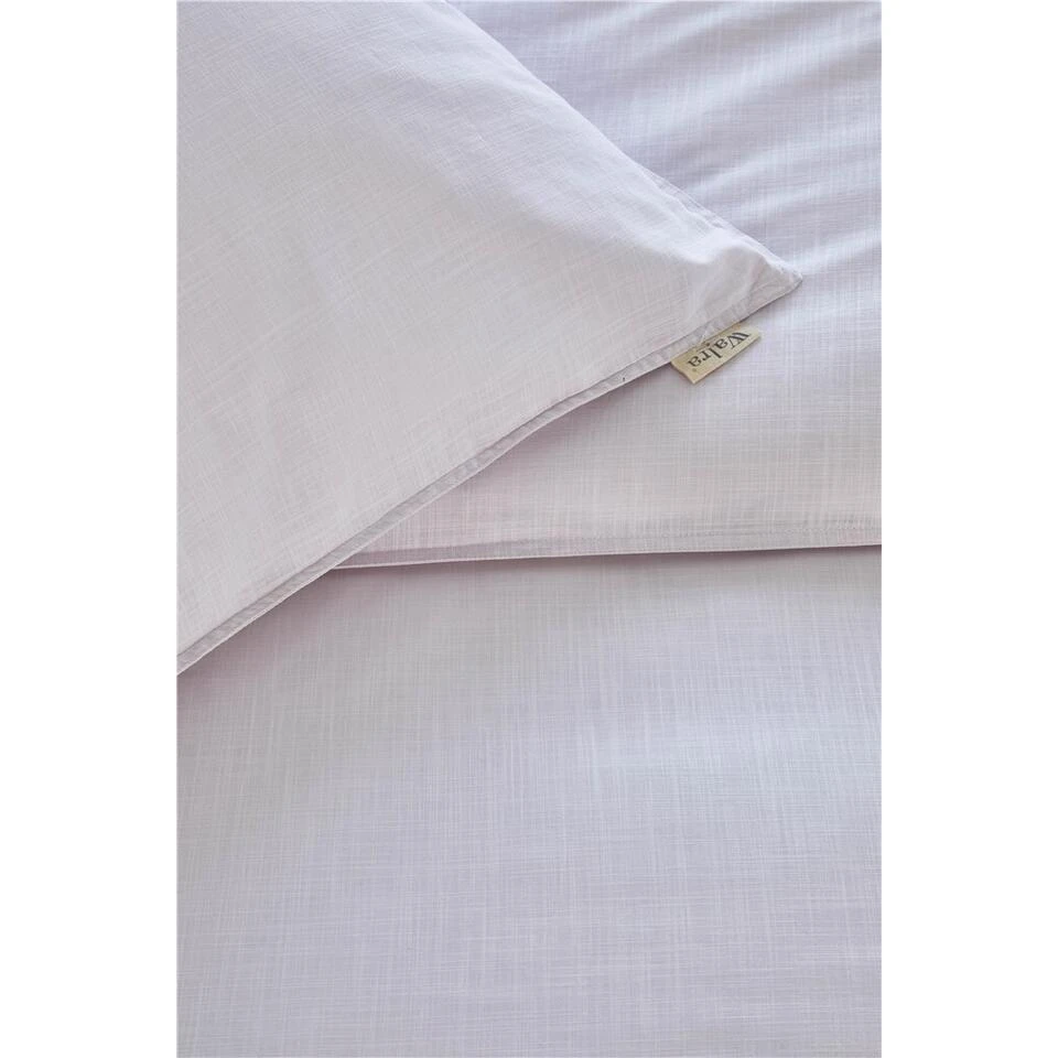 Walra - Dekbedovertrek Vintage Cotton - 200x220 Cm - Lila 4 Walra - Dekbedovertrek Vintage Cotton - 200x220 Cm - Lila - Afbeelding 2