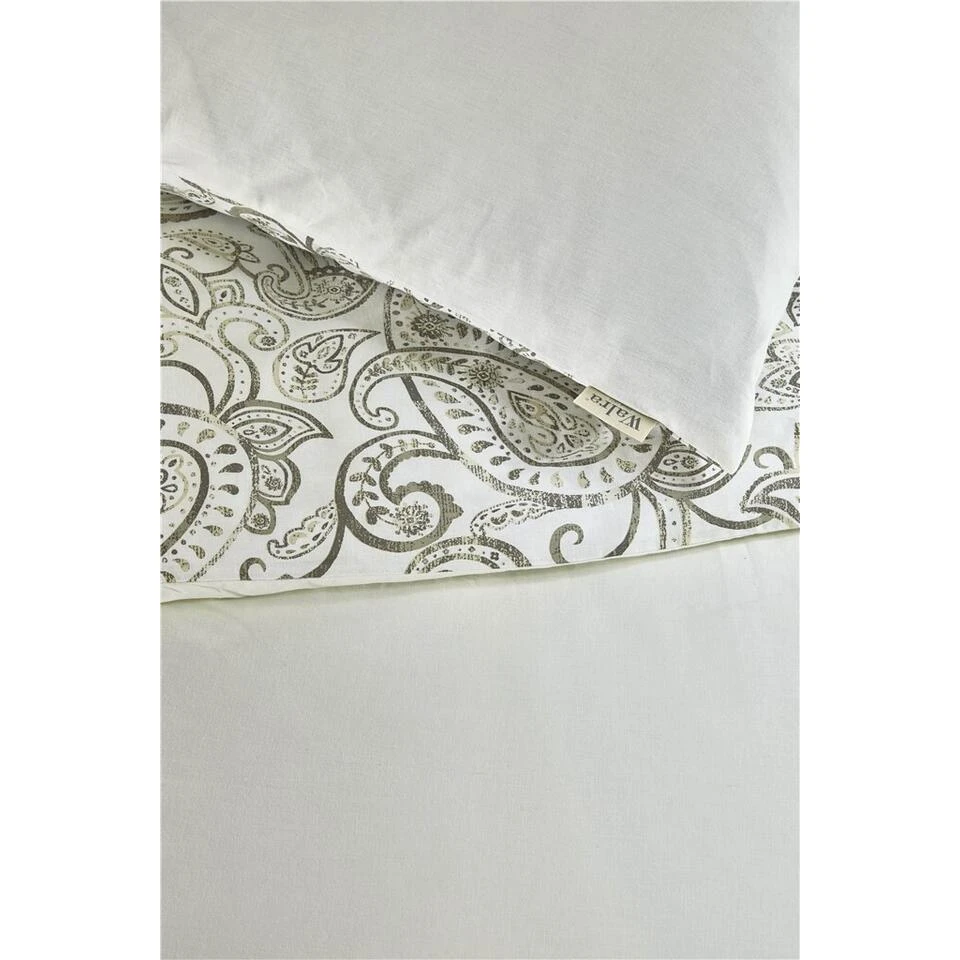 Walra - Dekbedovertrek Perfect Paisley - 240x220 Cm - Off White 4 Walra - Dekbedovertrek Perfect Paisley - 240x220 Cm - Off White - Afbeelding 2