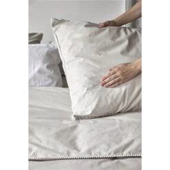 Walra - Dekbedovertrek Pretty Pom Pom - 140x220 Cm - Naturel -Knusse Nacht 1000034133 0103
