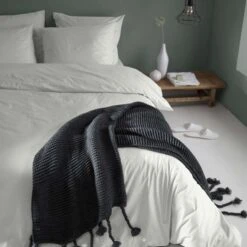 Damai Dekbedovertrek Organic Satijn Ivory-1-persoons (140 X 200/220 Cm) -Knusse Nacht 1000034397 0103