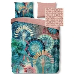 HIP Dekbedovertrek "Kanya" - Multi - (200x220 Cm) -Knusse Nacht 1000034449 0101