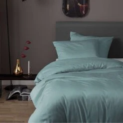 Damai Dekbedovertrek Uni Katoen Mineral-200x200/220 -Knusse Nacht 1000034460 0104