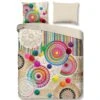 HIP Dekbedovertrek "Inessa" - Multi - (140x220 Cm) -Knusse Nacht 1000034465