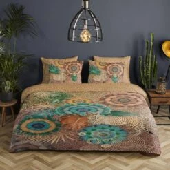 HIP Dekbedovertrek "Zenta" - Multi - (140x220 Cm) -Knusse Nacht 1000034499 0101