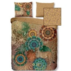 HIP Dekbedovertrek "Zenta" - Multi - (140x220 Cm) -Knusse Nacht 1000034499 0102