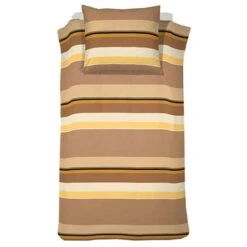 Cinderella Dekbedovertrek Flanel Cuba Caramel-2-persoons (200 X 200/220 Cm) -Knusse Nacht 1000034541 0101