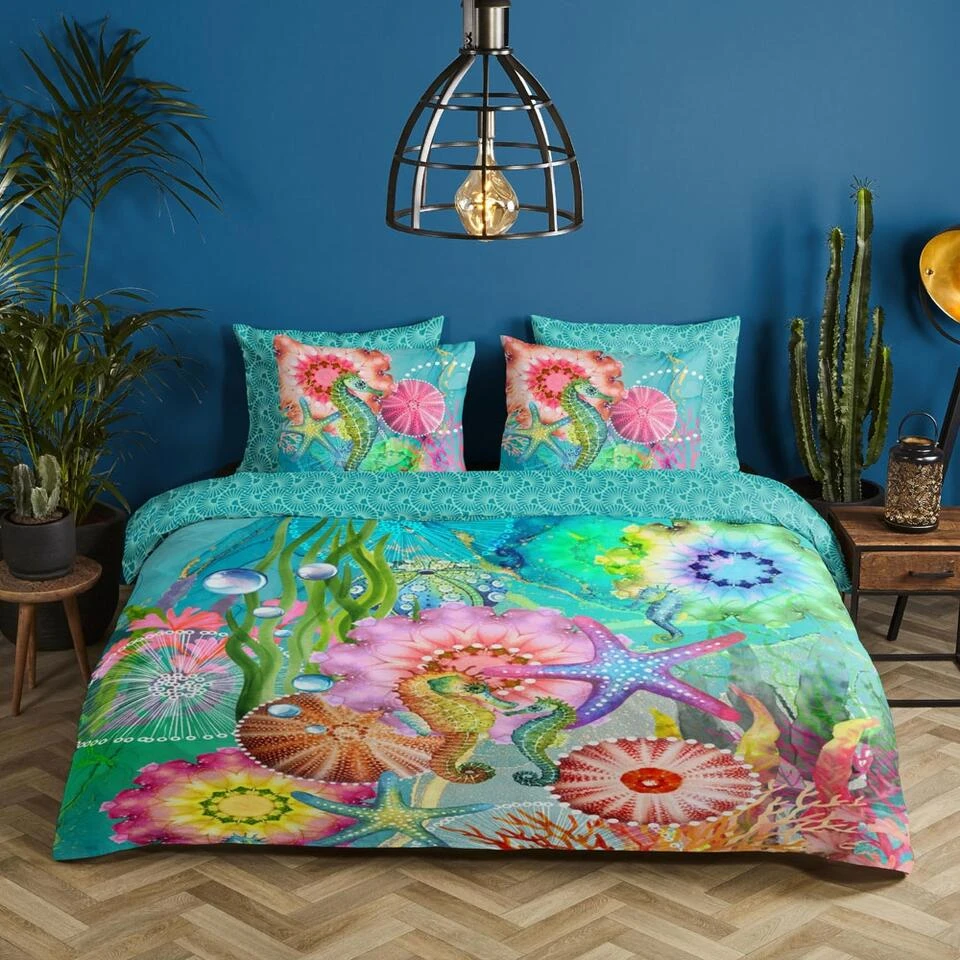 HIP Dekbedovertrek "Amada" - Multi - (200x220 Cm) 4 HIP Dekbedovertrek "Amada" - Multi - (200x220 Cm) - Afbeelding 2