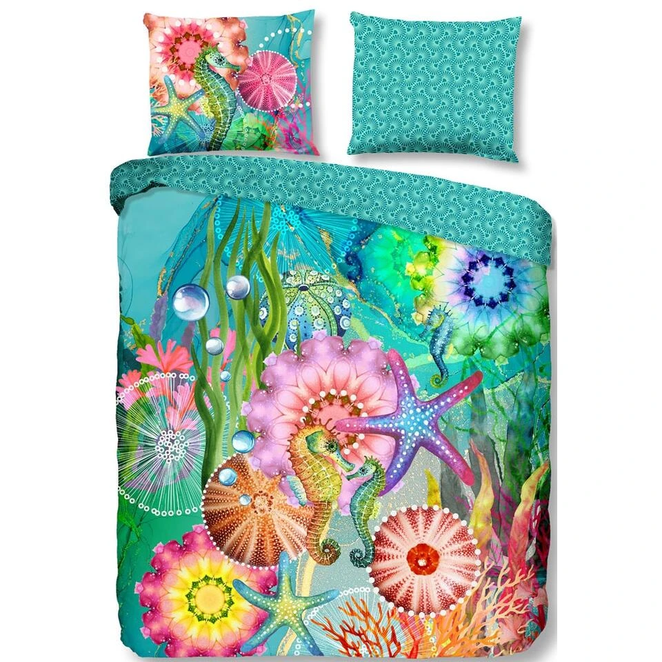 HIP Dekbedovertrek "Amada" - Multi - (200x220 Cm) 3 HIP Dekbedovertrek "Amada" - Multi - (200x220 Cm)