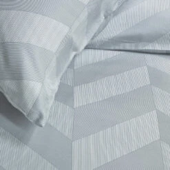 Damai Dekbedovertrek Atomy - Satijn - 260x200/220 Cm - Glacier -Knusse Nacht 1000034596 0103