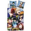 My Hero Academia Dekbedovertrek, Quirk - Eenpersoons - 140 X 200 Cm - Polyester -Knusse Nacht 1000034598