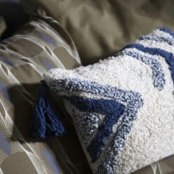 Damai Dekbedovertrek Kente - Katoen - 240x200/220 Cm - Olive Green -Knusse Nacht 1000034871 0103