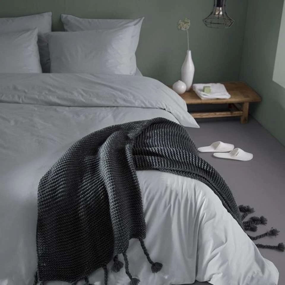 Damai Dekbedovertrek Organic Satijn Grey-Lits-jumeaux (260 X 200/220 Cm) 6 Damai Dekbedovertrek Organic Satijn Grey-Lits-jumeaux (260 X 200/220 Cm) - Afbeelding 4