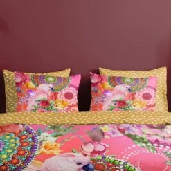 HIP Dekbedovertrek "Nevine" - Multi - (200x220 Cm) -Knusse Nacht 1000034888 0103