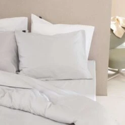 Damai Dekbedovertrek Organic Satijn Light Grey-2-persoons (200 X 200/220 Cm) 7 Damai Dekbedovertrek Organic Satijn Light Grey-2-persoons (200 X 200/220 Cm) -Knusse Nacht 1000035036 0101