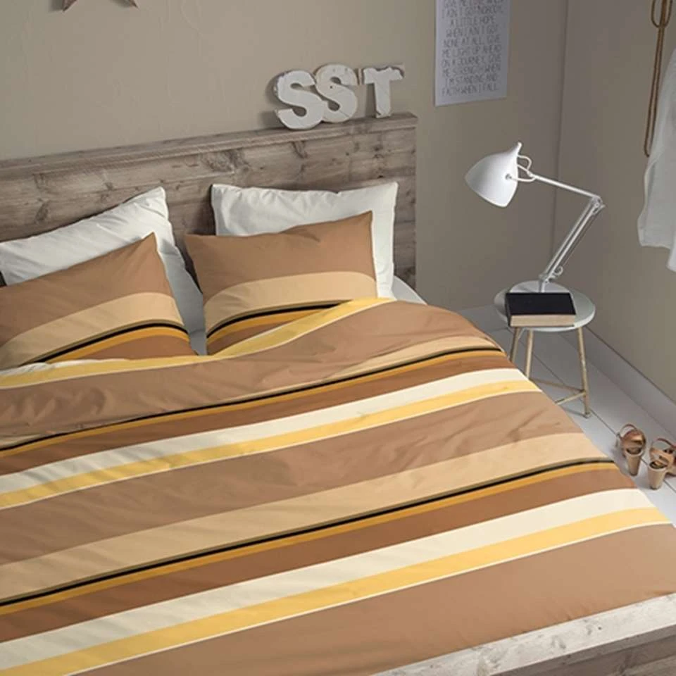 Cinderella Dekbedovertrek Flanel Cuba Caramel-Lits-jumeaux (260 X 200/220 Cm) 6 Cinderella Dekbedovertrek Flanel Cuba Caramel-Lits-jumeaux (260 X 200/220 Cm) - Afbeelding 4