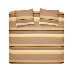Cinderella Dekbedovertrek Flanel Cuba Caramel-Lits-jumeaux (260 X 200/220 Cm)