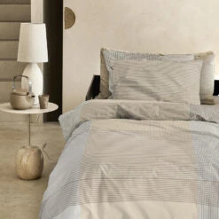 Damai Dekbedovertrek Base - Katoen - 140x200/220 Cm - Beige -Knusse Nacht 1000035112 0102