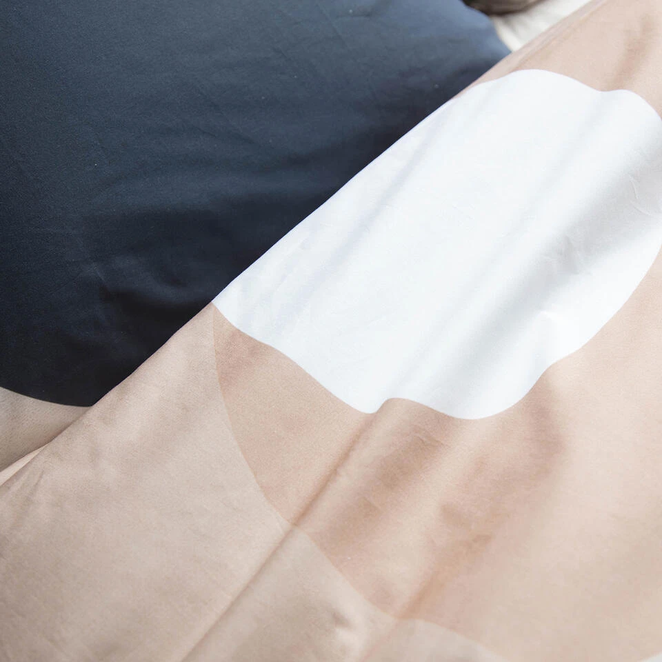 Damai Dekbedovertrek Miro - Katoen - 260x200/220 Cm - Double Cream 5 Damai Dekbedovertrek Miro - Katoen - 260x200/220 Cm - Double Cream - Afbeelding 3