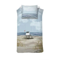 Cinderella Dekbedovertrek Ameland - Satijn - 140x200/220 Cm - Blue