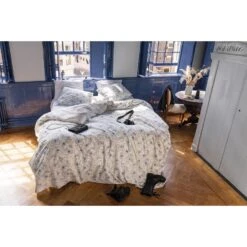 Dindi Home - Dekbedovertrek English Breakfast - 200x220 Cm - Blauw -Knusse Nacht 1000035250 0103