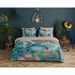 HIP Dekbedovertrek "Kanya" - Multi - (140x220 Cm) -Knusse Nacht 1000035260 0101