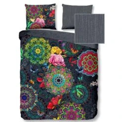 HIP Dekbedovertrek "Abbra" - Multi - (140x220 Cm) 7 HIP Dekbedovertrek "Abbra" - Multi - (140x220 Cm) -Knusse Nacht 1000035267 0101