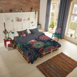 HIP Dekbedovertrek "Abbra" - Multi - (140x220 Cm) 8 HIP Dekbedovertrek "Abbra" - Multi - (140x220 Cm) -Knusse Nacht 1000035267 0102