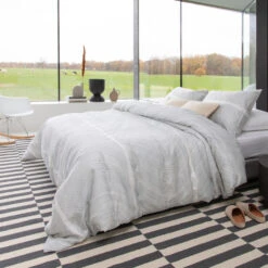 Damai Dekbedovertrek Ocean - Satijn - 200x200/220 Cm - White -Knusse Nacht 1000035268 0101