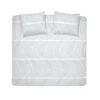 Damai Dekbedovertrek Ocean - Satijn - 200x200/220 Cm - White -Knusse Nacht 1000035268