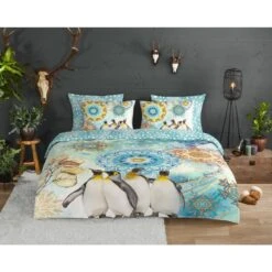 HIP Dekbedovertrek "Pinga" - Multi - (240x220 Cm) -Knusse Nacht 1000035272 0101