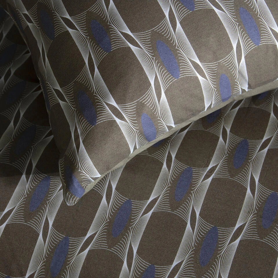 Damai Dekbedovertrek Kente - Katoen - 200x200/220 Cm - Olive Green 5 Damai Dekbedovertrek Kente - Katoen - 200x200/220 Cm - Olive Green - Afbeelding 3