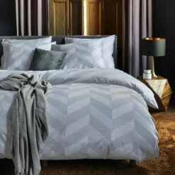 Damai Dekbedovertrek Atomy - Satijn - 240x200/220 Cm - Glacier -Knusse Nacht 1000035312 0102