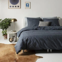 Cinderella Dekbedovertrek Lyn - Katoen - 240x200/220 Cm - Anthracite 7 Cinderella Dekbedovertrek Lyn - Katoen - 240x200/220 Cm - Anthracite -Knusse Nacht 1000035377 0101