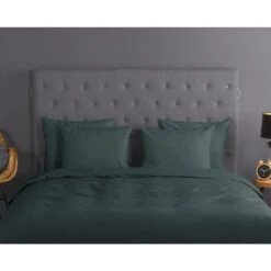 Good Morning Dekbedovertrek "Uni D.Green" - Groen - (200x220 Cm) 9 Good Morning Dekbedovertrek "Uni D.Green" - Groen - (200x220 Cm) -Knusse Nacht 1000035734 0110