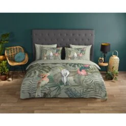 Good Morning Dekbedovertrek "Karel" - Groen - (200x220 Cm) 7 Good Morning Dekbedovertrek "Karel" - Groen - (200x220 Cm) -Knusse Nacht 1000035774 0101