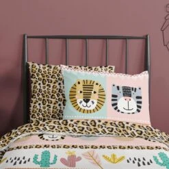 Good Morning Dekbedovertrek "Friends" - Multi - (140x220 Cm) -Knusse Nacht 1000035792 0102