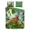 Good Morning Dekbedovertrek "Jungle" - Groen - (200x220 Cm) -Knusse Nacht 1000035858